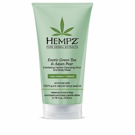 Hempz Exotic Green Tea And Asian Pear Cleansing Mud Mask